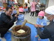 もちつき、ぺったんこ♪